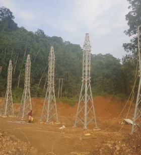 Erection Works For 132/33 Kv Outdoor SS At Jairampur, Arunachal Pradesh